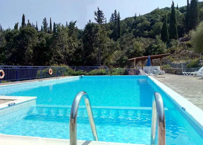 Kaminakia Apartments - Adults Only Policy - Delve Into This Little Oasis Where Peace And Quiet Reign Supreme - Sheltered By An Evergreen Cypress Forest - Offering A Large Swimming Pool Exclusively For Guests\' Use And Breathtaking Sea Views From Every