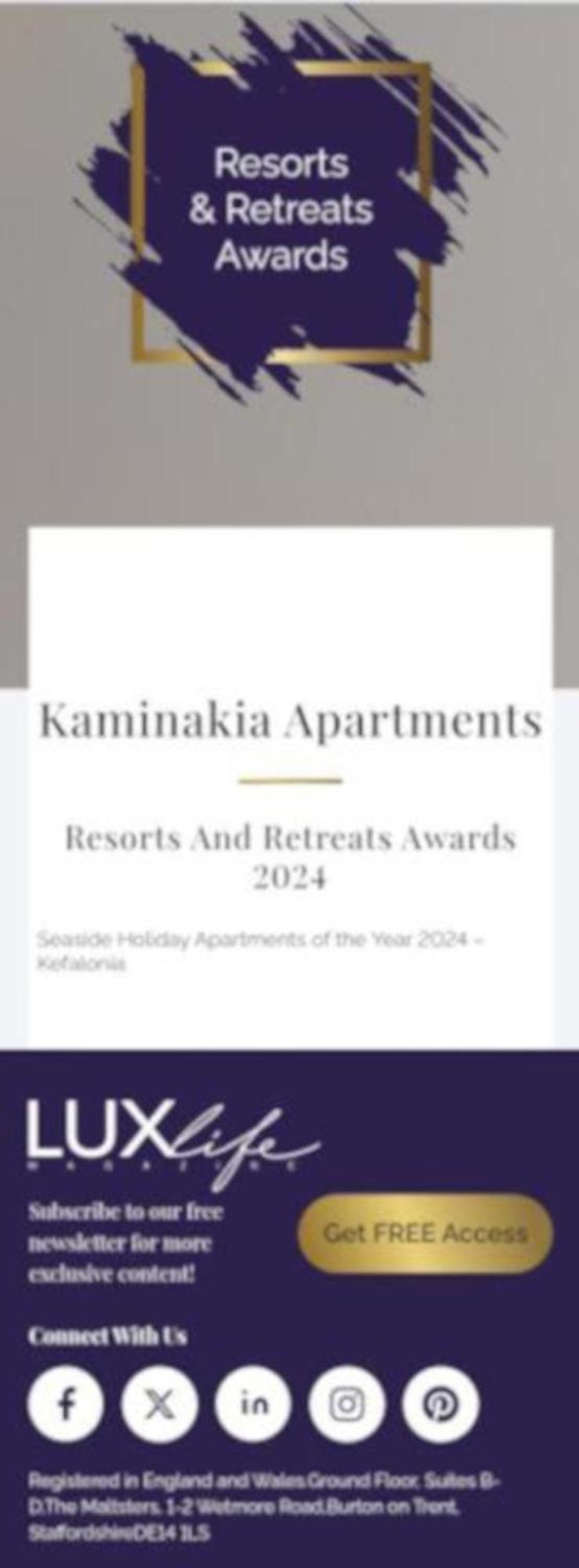 Kaminakia Apartments: Adults-only Oasis With Sea Views And Forest Tranquility * Fiskardo